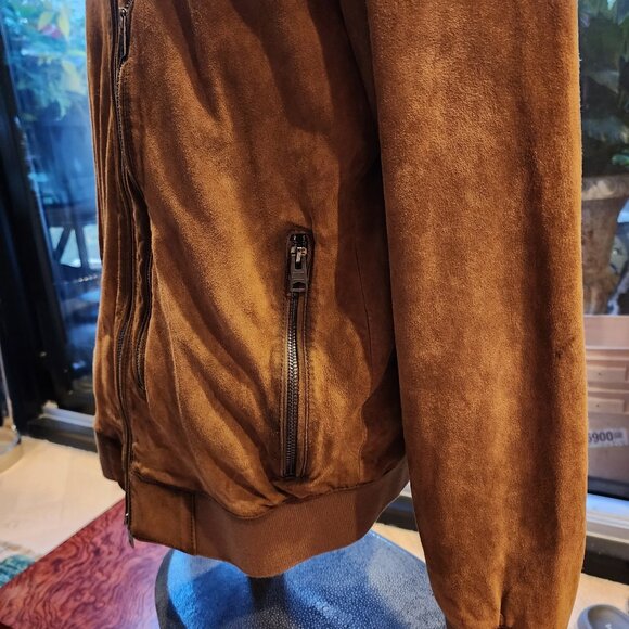 All Saints Suede Jacket NWOT - Picture 3 of 7